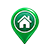Casa e hospedagem icon